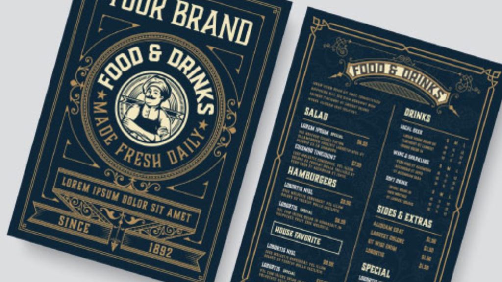 Menu Design Organization STREAM