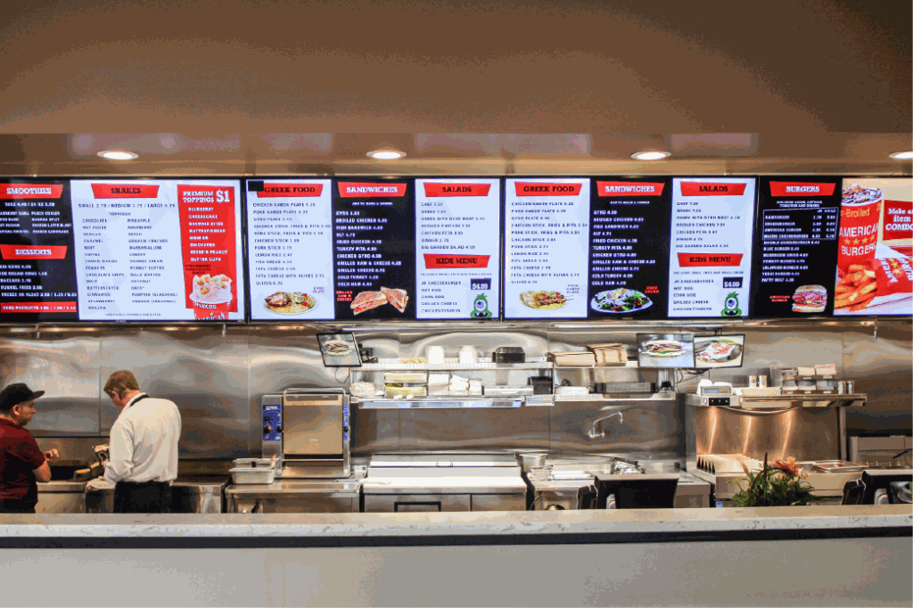 Indoor Digital Menus for Restaurants 2024 | STREAM