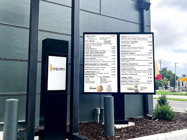 Speaker Post and Digital Drive Thru STREAM
