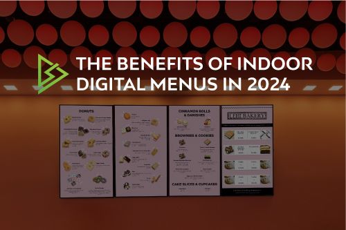 Indoor Digital Menus for Restaurants in 2024