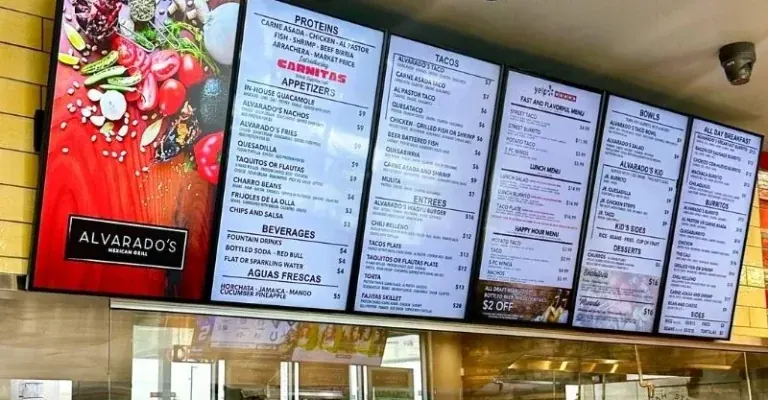 Indoor Menu Boards